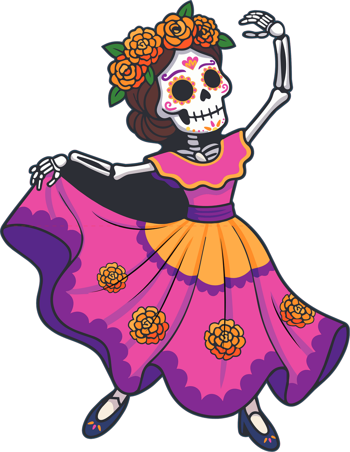 Halloween — El Día de los Muertos Danzantes